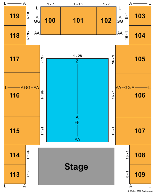 St Joseph Civic Arena Seating Chart